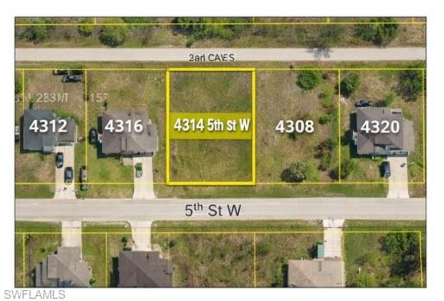 Cleared residential lot in a fast-growing area of Lehigh Acres. Recently cleaned and grass trimmed, ready to build. NW rear exposure, ideal for enjoying Florida sunsets. Convenient location near schools, shopping, and main major roads. No HOA.Build your dream home. Resident lot.