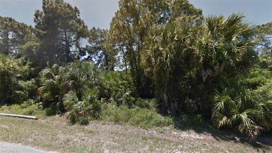 Port Charlotte home site located close to the Sarasota County line.