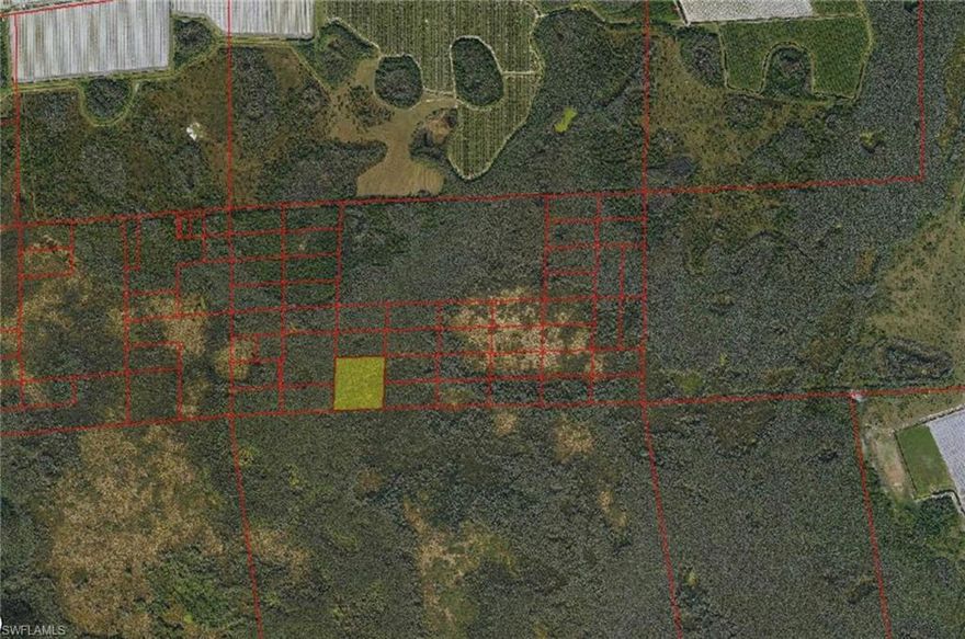 Rare Opportunity in the Naples/Immokalee Area – Over 10 Acres of Prime Agricultural Land
Don’t wait — this one won’t last! Exceptional 10+ acre agricultural tract in the highly desirable Naples/Immokalee corridor. Perfect for farming, ranching, homesteading, or building your dream estate with plenty of room for pasture, crops, barns, equipment storage, and more.
This rare parcel offers wide open space, productive soils, and flexible use options — a true find in an area where acreage like this rarely becomes available. Exceptional location with easy access to major roadways, shopping, services, and regional markets, yet still private and peaceful.
• 10+ acres of unrestricted agricultural land
• Ideal for farming, ranching, livestock, or estate homestead
• Rare to market — high-demand acreage
• Convenient location between Naples & Immokalee
• Build your future with room to grow
A once-in-a-generation opportunity — don’t miss out!