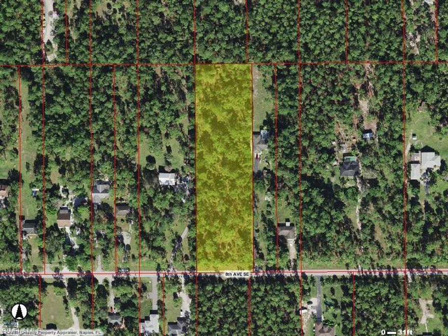 This prime piece of land, completely fenced in and spanning 2.73 acres, offers 100% uplands, ensuring optimal utility and buildability. Whether you're looking to develop a residential project, establish a private retreat, or invest in pristine real estate, this property is perfectly suited to your needs.  This parcel is minutes from new shopping plaza at Golden Gate Parkway and Everglades Blvd. Environmental Study is in supplemental section