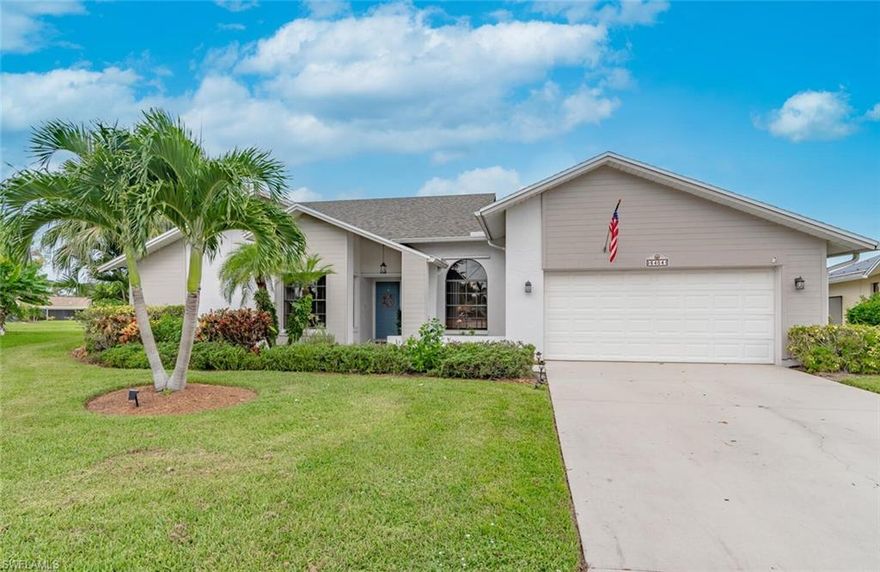 Located at the end of a quiet cul-de-sac, this is a lovely 5+Den bedroom home including a guesthouse in a great location.
This house is located in the best school district, only a few minutes away from the beach and is located at a great but peaceful location. The home was enlarged in 2005 to include a charming 1 bedroom+den guest cottage with a California walk-in closet that is separate but shares a roof with the main house, creating a sheltered portico and lanai between the living areas. Stunning sunsets add to the allure, whether you are on the pool deck, or in the privacy of the cottage lanai. The main home has 4 bedrooms with 2 full baths, a living room with a dining area, and a large great room adjoining the kitchen. Vaulted ceilings add to the spacious feel of the living areas. The heated saltwater pool and spa provide the finishing touch for your own oasis in the heart of Naples. The cottage is perfect as a guest house, a home office, or an artist's studio, and the layout is large enough for grand entertaining. The community offers easy access to Immokalee Rd or Airport Rd. Community amenities include a heated community pool, tennis courts, and walking paths. Low HOA fees.