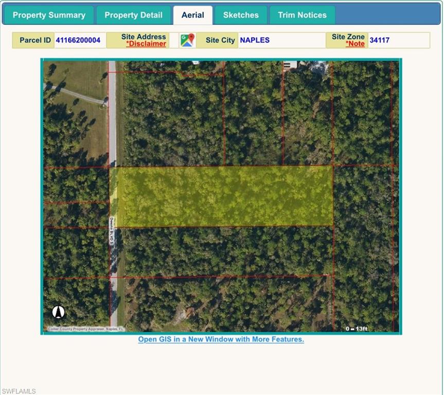 GOLDEN GATE ESTATES - Land