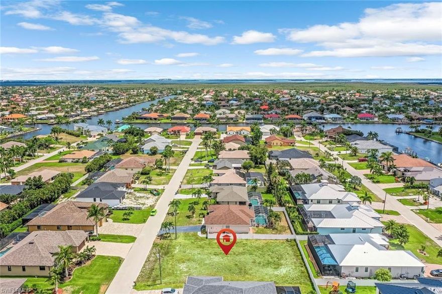 BUILD YOUR DREAM HOME on this great western exposure lot in the highly desirable SW Cape Unit 72 west of Chquita Blvd and South of Cape Coral Pkwy.There are only a few lots left in this quite established neighborhood. No owls, no tortoise and trees to clear.
ALL ASSESSMENTS ARE PAID! Minutes from Cape Harbour Marina, restaurants and entertainment.
Don't miss this opportunity to built your dream home or just for investment.