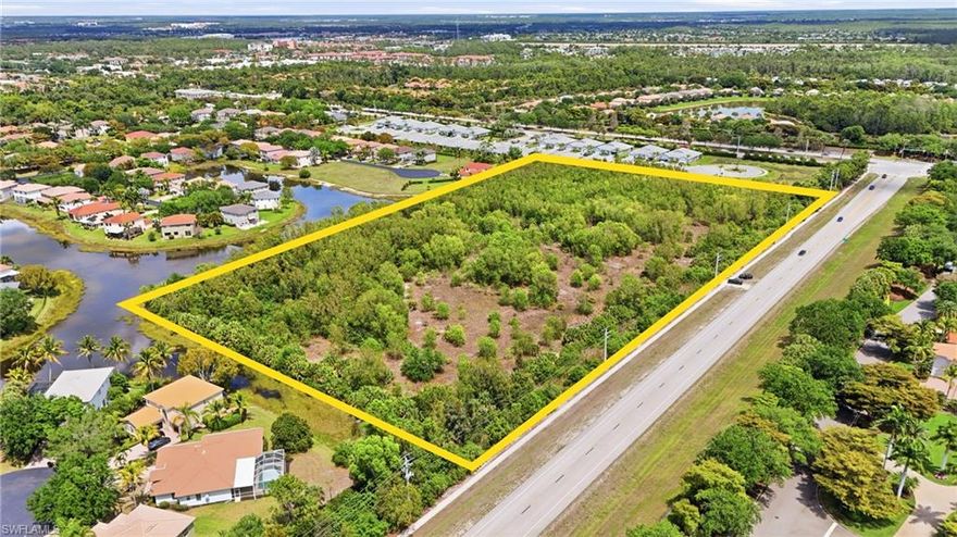 A truly rare and exceptional opportunity to acquire approximately 10 acres of prime residential land in the heart of Estero. Ideally positioned on Williams Road, just moments from the highly desirable Three Oaks Parkway and Corkscrew Road corridors, this expansive parcel offers unmatched potential in one of Southwest Florida’s fastest-growing areas.
Previously approved for a 132-unit condominium development, this property carries a valuable history of entitlement, making it especially attractive for builders, developers, and investors seeking to capitalize on the area’s continued growth. Whether you envision reviving a multifamily concept, creating a boutique residential community, or designing a private estate compound, the possibilities here are both flexible and compelling.
The location is a standout feature—situated near Estero High School and in close proximity to the future Estero Sports Park, a major planned amenity that is expected to further enhance property values and community appeal. Surrounded by established neighborhoods, new construction, and expanding infrastructure, this site is perfectly positioned to benefit from ongoing development trends.
With residential zoning already in place, this property offers a streamlined path toward development while still allowing for creativity and vision. Large parcels of this size and caliber are becoming increasingly scarce in Estero, making this a unique chance to secure a significant footprint in a high-demand market.
Whether you're a developer seeking your next signature project or an investor looking for long-term upside, this property delivers location, scale, and opportunity in one remarkable package.