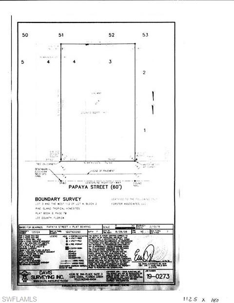 PINE ISLAND TROPICAL HOMESITES - Land