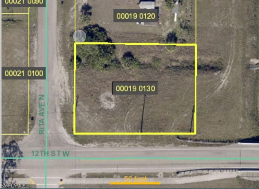 Wonderful future homesite! Check out this lot available in Lehigh Acres, FL. AGENTS, PLEASE READ THE CONFIDENTIAL REMARKS.