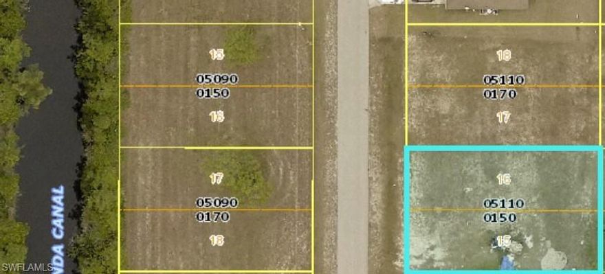 RARE OPPORTUNITY!!! ADJACENT LOTS AVAILABLE FOR PURCHASE TO BUILD YOUR DREAM HOME ON 2 LOTS!!! A very fast, but quiet, developing neighborhood. Easy access to the main north/south route. Quickly accessible to the major east/west arteries on the Cape. Only a short distance to Southwest Florida's BEST shopping, dining, entertainment and white, sandy beaches! Also, a beautiful and pleasant drive to Matlatcha and Pine Island. Lot is flat and cleared! Do NOT let this opportunity pass you by!!