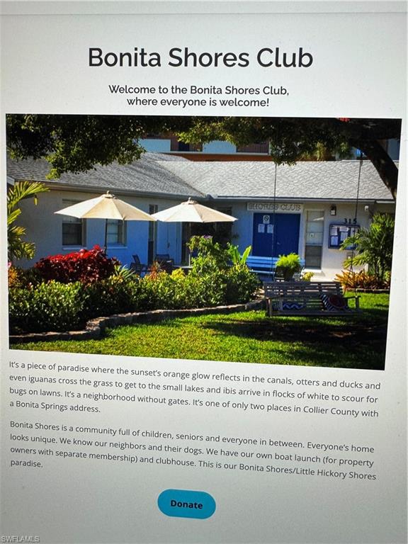 BONITA SHORES - Residential