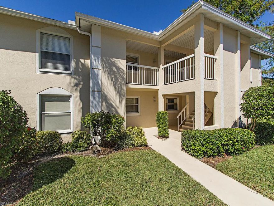 C.14071 Immaculate first floor. Offered Turnkey furnished. Move in today !  Designated
parking spot right in front.  Just steps to the Newcastle Pool and close to Berkshire Lakes Clubhouse,
Pool, Tennis courts, main lake lake walking path and pier. Easy bike ride to Berkshire Commons. 6.6
miles to Old Naples Shopping, Dining and 10 miles of Gulf beaches.