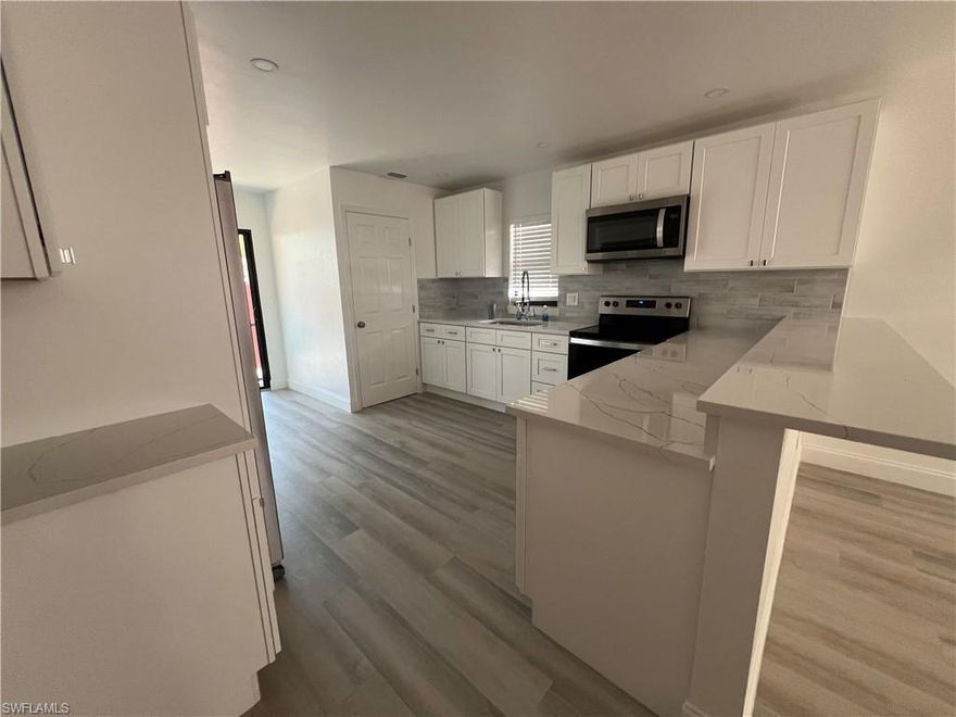 Enjoy coastal living just minutes from the Gulf in this beautifully remodeled rental located in the desirable Imperial Shores neighborhood. This property has been completely renovated, offering a fresh, modern interior with updated finishes throughout.
The home features a bright and open living space, updated flooring, and a modern kitchen with newer cabinetry and appliances. The bathroom has also been tastefully renovated, creating a comfortable and move-in-ready living environment.
Located west of US-41, this property is just minutes from Bonita Beach, Barefoot Beach, and Vanderbilt Beach, as well as many popular waterfront restaurants, marinas, and shopping destinations.
Imperial Shores is known for its quiet coastal atmosphere while still offering convenient access to Naples, Bonita Springs, and Fort Myers.
This is a rare opportunity to rent a fully remodeled property near the beach at an affordable price in one of Southwest Florida’s most desirable coastal locations.
Rental Details
Rent: $1,995 per month
Location: 27650 Imperial Shores Blvd, Bonita Springs, FL 34134
Completely remodeled interior
Close to beaches and Gulf access
Convenient access to US-41, dining, shopping, and entertainment
Available for immediate occupancy
Schedule your private showing today.