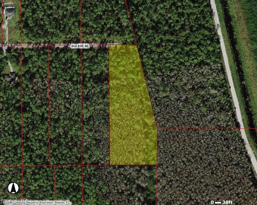 Great looking lot, with many trees and very secluded. Paved road with access to Desoto Blvd S and close to Golden Gate Blvd. Furthermore. The property is close to businesses as: Square retail center and the 7 Food Mart at the corner of Everglades Blvd and Golden gate Blvd. There is an environmental report available, but it is always recommended to perform your own inspections.