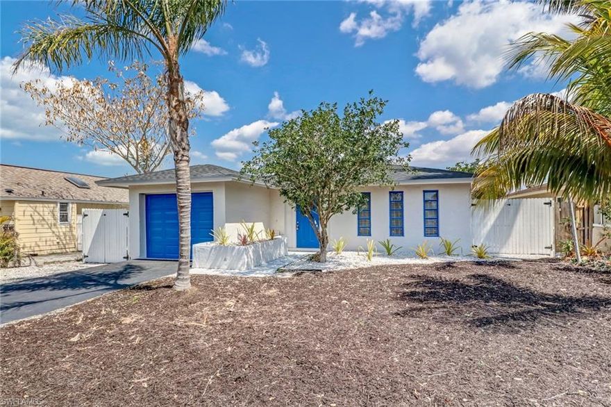 Totally renovated ! Brand new permitted roof ! New floors, New Kitchen Cabinets, New Stainless Appliances, New Quartz Countertops, New Glass Mosaic Backsplash, New lighting and fixtures, New vanities in Bathrooms, New tile, New baseboards, New Window Treatments, New closet doors, New Paint inside and out. New fence and fence gates. Large yard and big enough for a big pool. New landscaping in front and side yards. Master has walk in closet with new clothing racks. A/C system only 3 years old! Ready to go !