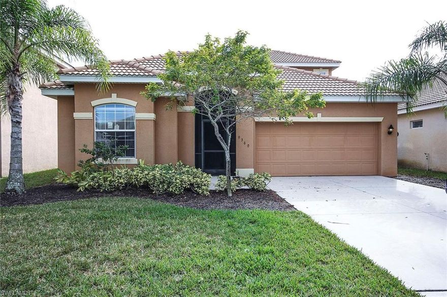 Beautiful, move-in ready home with 4 BR, 3BA, an eat in kitchen and separate dining area. Flexible floor plan with upstairs bedroom that can be used as a bonus space, private office or get away space. Extended lanai and pool area with waterfall and pavers provides a private, tranquil setting for outdoor living. Master bedroom and bath have been enlarged to create a gorgeous retreat with master bath, separate tub and shower and two walk in closets. Tile on the diagonal in all living areas except the bedrooms, with granite counter tops in the kitchen. The home features easy access to I-75 and convenience to shopping and restaurants.