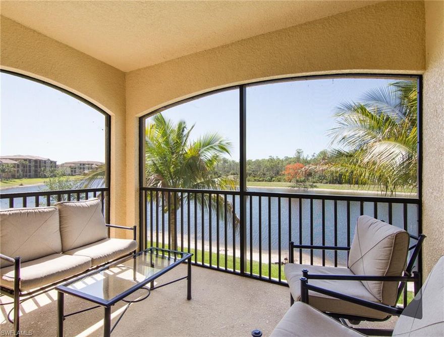 This tastefully decorated, 2 bed/2 full bath TURNKEY Bellini model located on Acqua Court in Treviso Bay is a MUST SEE!!! Enjoy spectacular second floor lake and preserve views! Bundled GOLF MEMBERSHIP at the Tournament Players Club at Treviso Bay and your TPC passport INCLUDED! Resort style living at its finest with 2 clubhouses, resort-style pool and fitness center, restaurants and bars, golf, tennis, walking and bike paths, with lush landscaping throughout! At Treviso Bay, you're only 5.5 miles away from downtown 5th and Third Avenue lined with world class shopping and restaurants. Enjoy the spectacular, pristine Gulf of Mexico white sand beaches, to boating and fishing. Marco Island is just 8 miles south and offers its own vibrant waterfront shopping and entertainment district.