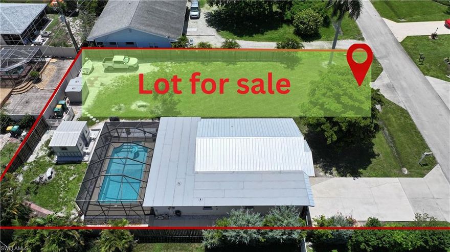 Build your dream home or investment property on this prime vacant lot in North Naples with NO HOA and NO CDD fees. This lot is available for sale and is located next to a single-family home currently listed at $750,000 (MLS #225083994). Buyers have the flexibility to build alongside the existing home or combine the parcels, tear down the structure, and create a 0.31-acre estate-style property.

Ideal for short-term rentals (Airbnb) or a custom primary residence, this lot offers an unbeatable location just 1.5 miles from Delnor-Wiggins Pass State Park and 1.8 miles from Vanderbilt Beach, delivering the best of North Naples coastal living. Enjoy close proximity to Mercato (1.3 miles) for premier dining, shopping, and entertainment, Trader Joe’s (0.8 miles) for everyday convenience, and NCH North Naples Hospital (1.7 miles) for peace of mind. Family fun awaits nearby at Sun-N-Fun Lagoon (4.5 miles).

This is a rare opportunity to secure land in one of North Naples’ most sought-after neighborhoods. Don’t miss this exceptional investment or build opportunity!