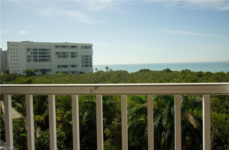 Fantastic Investment Opportunity! This 7th floor unit has an amazing Gulf view and rental history.  This As-Is unit is just minutes from Delnor-Wiggins State Park and a short ride to area restaurants and shopping.