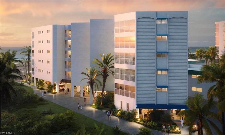 This project is SHOVEL READY, streamlining the transition from concept to construction and allowing investors to capitalize on a quick path to cash flow.

Welcome to Gulfview Beach Resort—a rare opportunity to own a direct beachfront property on the highly sought-after south end of Fort Myers Beach. Positioned on 1.32 pristine acres, this 34-room hotel sits just steps from the sugar-white sands and turquoise waters of the Gulf of Mexico, offering uninterrupted views and the quintessential Florida lifestyle. The property provides an exceptional foundation for a fantastic cash flow investment.

Room Types:
18 Beachfront 1-Bedroom Suites - 616 sq/ft: These suites provide breathtaking views of the Gulf of Mexico, allowing guests to wake up to the soothing sounds of the ocean and enjoy stunning sunsets from their private balconies.

10 Side Beach View 1-Bedroom Suites - 858 sq/ft: Perfect for those seeking a more budget-friendly option without compromising on the beach experience. These rooms offer partial views of the beach and easy access to all hotel amenities.

5 Side Beach View 2-Bedroom, 2-Bathroom Suites - 1,282 sq/ft: Ideal for families or groups, these spacious suites provide ample living space and comfort with beautiful side views of the beach.

1 Beachfront 3-Bedroom, 2-Bathroom Penthouse - 1,232 sq/ft: The crown jewel of the property, this penthouse offers the ultimate in luxury living with expansive views, high-end finishes, and ample space for entertaining or relaxing.