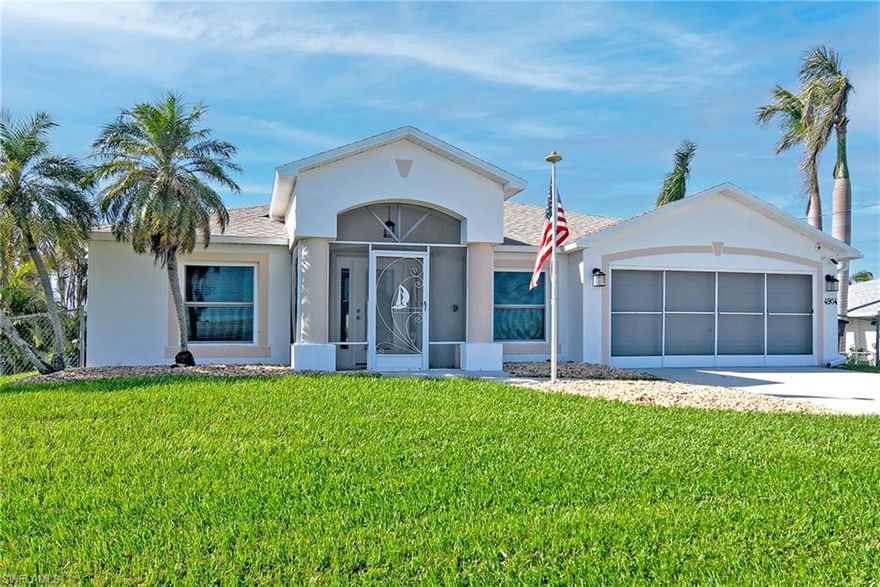 This lovely home is ready for you to live your dream. Direct Gulf Access with short boat ride (about 15 minutes) to the river.  The lanai faces west for captivating sunset views over the pool and canal. The boat lift is 16,000 pounds. Air conditioning system  is new 05/25/21,  Roof New 04/12/21. Hurricane Impact Windows and Lanai Doors installed 2018,  Pool cage new 02/07/19. Main bathroom redone and updated 2018. Newer appliances in the kitchen, and Tile floors throughout. The furniture is very gently used and negotiable. Move in condition is an understatement.