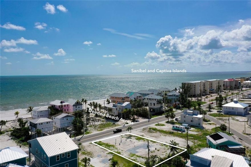 Prime Development Opportunity — Fort Myers Beach. Location. Scale. Potential. This oversized 10,000 SQ FT multi-family lot (RM-2 zoning) offers one of the most desirable investment opportunities on Fort Myers Beach. Perfectly positioned within a weekly rental zone and featuring deeded beach access, this site is tailor-made for a luxury income-generating project just steps from the Gulf of Mexico. Design and build your vision — from a high-yield multi-family complex to a collection of luxury vacation residences. The RM-2 zoning provides flexibility and exceptional upside in one of Southwest Florida’s strongest short-term rental markets. A survey and elevation certificate are already available, expediting your development timeline and simplifying due diligence. Opportunities of this caliber are rare and highly sought after — secure your footprint in Fort Myers Beach’s rebirth and capitalize on the region’s booming demand for high-end coastal investments. Text me, and let’s turn this opportunity into yours today.