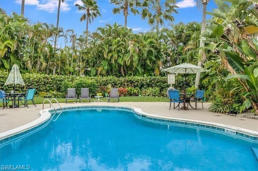 2 Bedrooms, 2 baths, first floor unit with tile floors throughout and remodeled bathrooms within steps from the tropical community pool. The leasing rules allow  to rent up to 5 times per year, with a minimum rental of 10 days. The community offers onsite laundry room and personal storage closets. Conveniently located minutes to downtown, beaches, dining, and shopping!