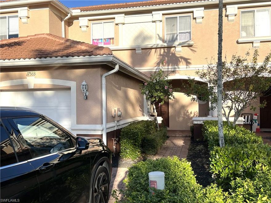 Welcome to the highly sought-after Timberwalk community in Fort Myers! This beautifully maintained townhouse offers 3 bedrooms, 2.5 bathrooms, and a 1-car garage, with 1,624 sq. ft. of living space. Located just 12 minutes from Florida Gulf Coast University and 7 minutes from Gulf Coast Town Center, this home combines convenience and charm. The range, microwave, and carpet are only three years new.

Enjoy a host of amenities, including a community park, sparkling pool, exercise room, and a kids' play area. This is the most affordable home in all of Timberwalk, offering incredible value in an unbeatable location. Don’t miss your chance to own in this desirable neighborhood—schedule your showing today!