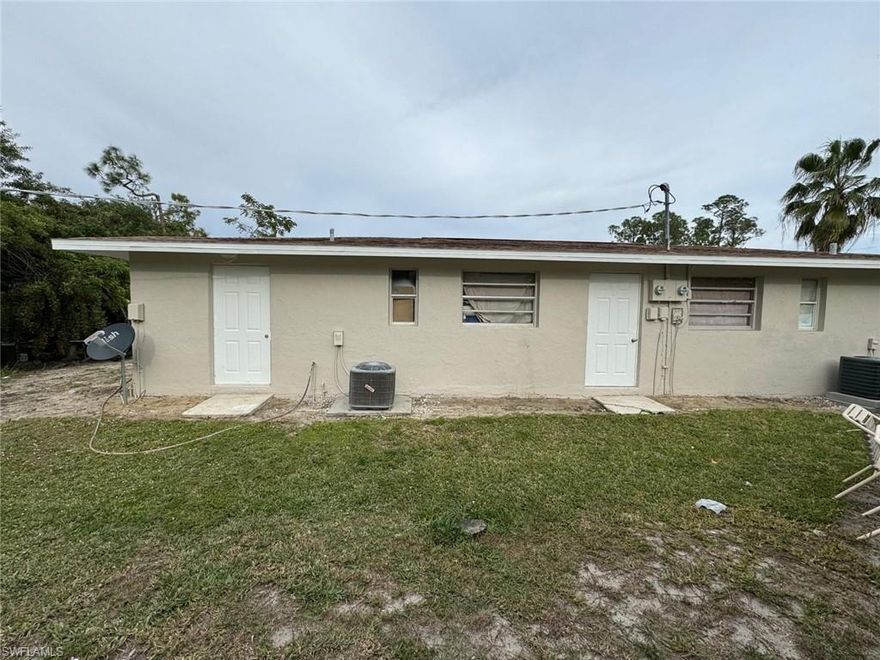Well-located cash-flow opportunity in the desirable Naples Manor neighborhood of central Naples. This income-producing duplex offers an excellent combination of comfort, convenience, and affordability. Each unit features 2 bedrooms and 1 full bathroom, making it ideal for long-term rental demand. The property is conveniently located near Naples’ premier dining, shopping, and local schools, with easy access to major highways for seamless commuting. Southwest Florida International Airport (RSW) is approximately 30 minutes away. Tenants will also appreciate the close proximity to Naples’ beautiful beaches and renowned sunsets—truly a location that offers everything today’s renters are seeking.