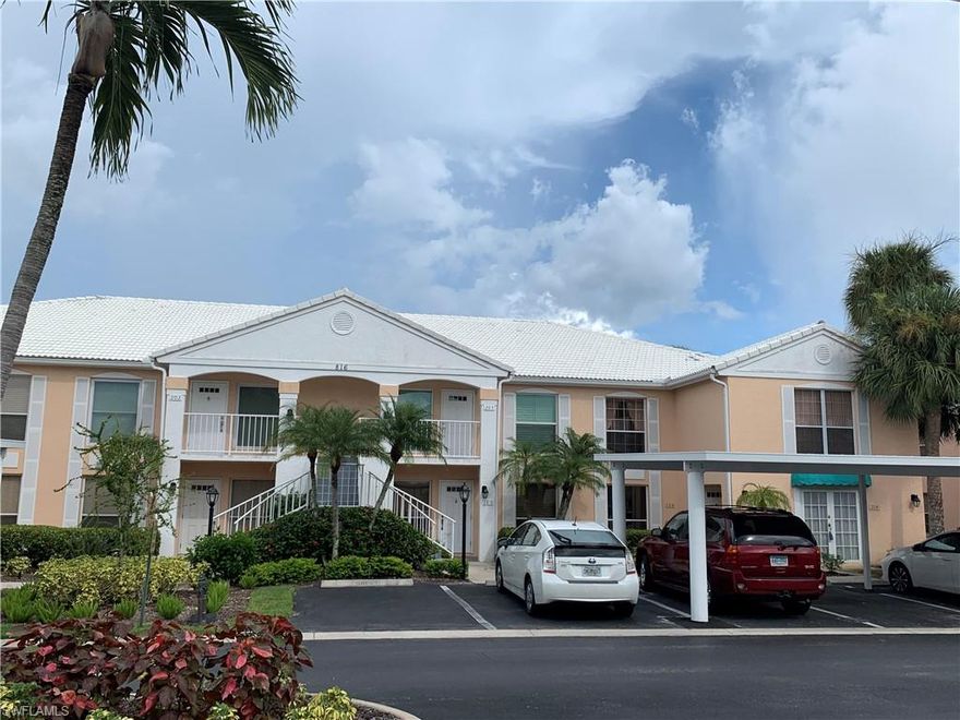 BEACH GOERS DELIGHT! Peaceful ambiance with the convenience of high-end shopping and luxurious beaches steps away! This RARELY AVAILABLE second-story end unit features 3 bedrooms, 2 baths, and over 1500 square feet of living area. Charming condo offers tile throughout main living areas, volume ceilings, and rental potential. Perfect for part-time or full-time living! This turnkey furnished condo boasts lake views with Western exposure to enjoy breathtaking sunsets from your private lanai. Beautiful pool, picnic area, and maintenance free living with LOW HOA fees.