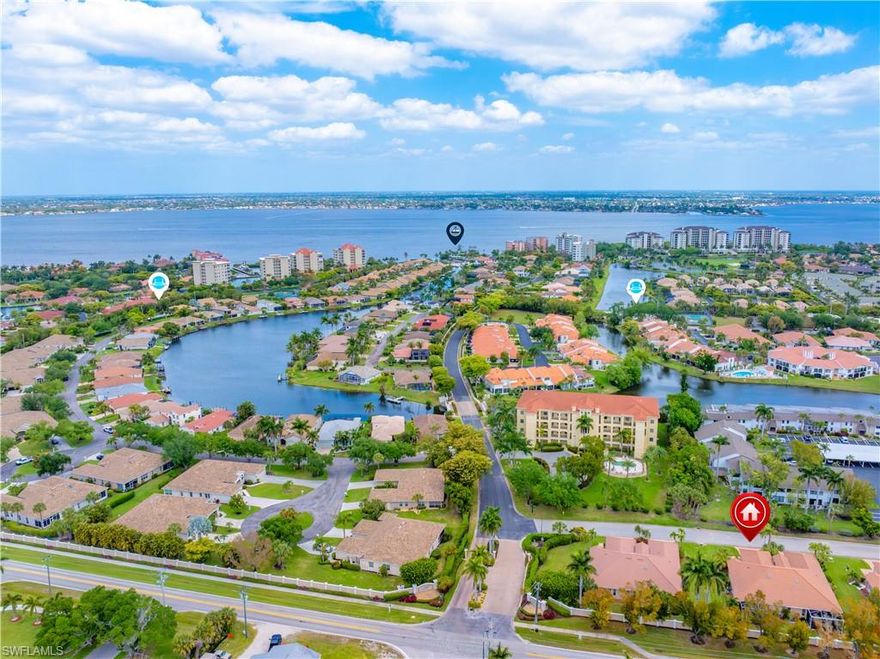 This one hits a sweet spot for both lifestyle and practicality. Spacious and low-maintenance living awaits in this beautifully designed 2-bedroom, 2-bath attached villa with a rare double-car garage in the desirable Iona area of South Fort Myers. This villa offers the feel of a single-family home with the ease of condo living, making it ideal for seasonal use or full-time enjoyment. Inside, you’ll find a comfortable, functional layout that flows seamlessly to a screened lanai, perfect for morning coffee or relaxing evenings with a coastal breeze. Located in an X flood zone, this property offers added peace of mind and potential insurance savings. The community of Peppertree Pointe is rich in amenities, featuring two sparkling pools, tennis courts, and access to a marina with dockage and boat storage. Ideal for embracing the Southwest Florida boating lifestyle or the beach. Whether you’re heading out on the water or enjoying time poolside, there’s something here for everyone. Conveniently located just minutes from the beaches of Sanibel and Fort Myers, and close to everyday essentials like Target, Publix, and local pharmacies, this location truly delivers on both accessibility and lifestyle. Whether you’re looking for a winter retreat, investment opportunity, or a full-time residence, this property offers the perfect blend of comfort, convenience, and coastal living.