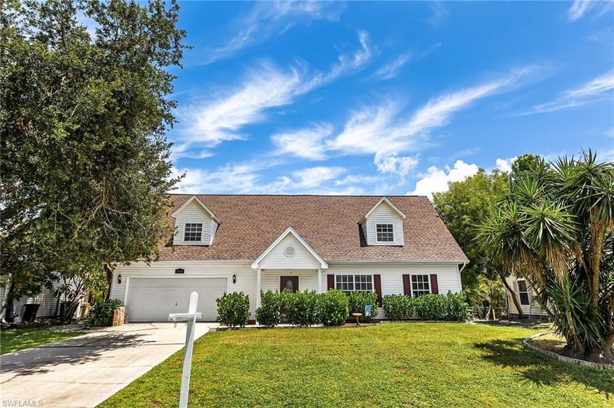 Welcome Home! BACK ON THE MARKET!! THE SELLER IS HIGHLY MOTIVATED! Largest Pool Home available in San Carlos Park. COMPLETELY RENOVATED and updated throughout. This 3 bedroom 2 and a half bath 2-story POOL home features a freshly painted interior, 2019 NEW roof, 2021 air conditioner, 2019 well pump, 2022 NEW LG Stainless Steel kitchen appliances, all new hardware, contemporary light fixtures, and stunning new vinyl plank flooring on the first floor and new carpet upstairs. A single-family home that offers a living & family room layout, all guest bedrooms are downstairs and the master bedroom is upstairs, a private converted office, laundry room w/ storage & and a half bath! The second-floor loft is perfect for a kid’s play area or you could dedicate the whole second floor to the main bedroom with a great seating area and ensuite with dual sinks and a shower only. Most of the backyard is fenced-in as well. San Carlos Park is a highly desired area of Fort Myers due to it bordering Estero, with easy access to I-75, close to Gulf Coast Town Center, Miromar Outlets, FGCU, and SWFL International Airport.