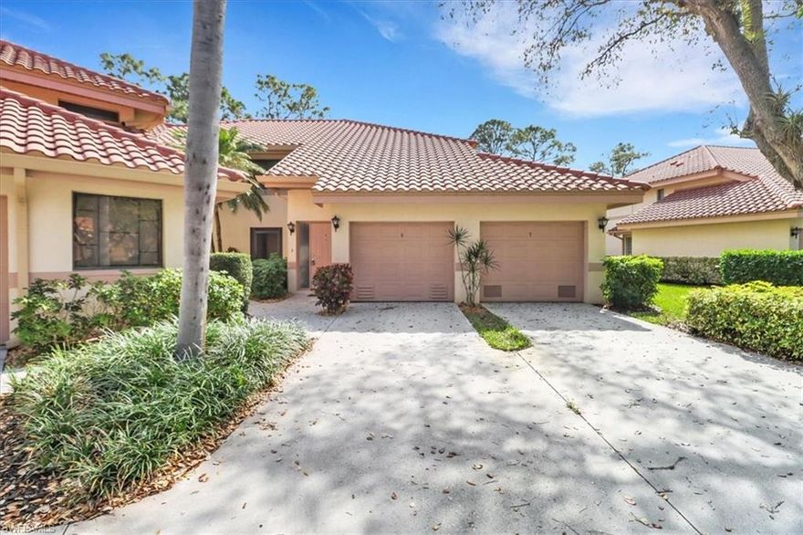 Welcome to this beautifully updated coach home in the sought-after Berkshire Lakes community in Naples, FL! This charming residence offers a perfect blend of modern upgrades and a prime location. Fresh updates include luxury vinyl plank flooring, designer hardware, lighting and finishes throughout. The remodeled kitchen showcases brand new cabinetry, stainless-steel appliances and beautiful granite countertops to delight any home chef. With 2 bedrooms + den, 2 bathrooms, and a spacious open-concept living area, the home is ideal for those seeking comfort and style. The primary suite is a serene retreat with an en-suite bath that features a walk in shower and ample closet space. Enjoy the lush landscape view from your private lanai, perfect for morning coffee or evening cocktails.

Berkshire Lakes offers fantastic community amenities, including a clubhouse and a refreshing pool. But what truly sets this home apart is its unbeatable location. You’re just minutes away from Naples’ stunning beaches, world-class dining, and upscale shopping along the renowned 5th Avenue S & 3rd Street S. Whether you're enjoying a leisurely day on the sand or exploring the vibrant cultural scene, everything you need is within reach. Don't miss out on the opportunity to make this stunning coach home your own!