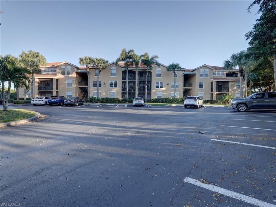 Welcome to the best-priced 3-bedroom, 2-bath condo in The Sanctuary at Imperial River! This first-floor end/corner unit offers easy living with no stairs to climb in a quiet, gated community perfectly located in the heart of Bonita Springs, Florida. The condo has been tastefully remodeled and features a stunning chef’s kitchen with brand-new stainless steel appliances, new cabinetry, granite countertops with backsplash. Both bathrooms have been fully updated, and the home boasts tile flooring throughout for a clean, modern look. Your laundry room comes with washer and dryer, for added convenience. Enjoy Southwest Florida living on your private screened lanai, ideal for relaxing year-round. The unit includes two assigned parking spaces, and there is also some guest parking around. The building tile roof was replaced in 2020. Community amenities include a resort-style pool and spa, BBQ/picnic area, fitness room, tennis/pickeball court. Located just six minutes from Barefoot Beach and Bonita Beach, this condo sits directly on Tamiami Trail, just north of Bonita Beach Boulevard—placing you close to everything. Fresh Market, Starbucks, Publix Supermarket, top-rated restaurants, and endless shopping are all just minutes away. Whether you’re searching for a full-time residence, vacation getaway, or an excellent investment opportunity, this centrally located condo truly offers the best of both worlds. Don’t miss your chance to own this slice of paradise—schedule your showing today!