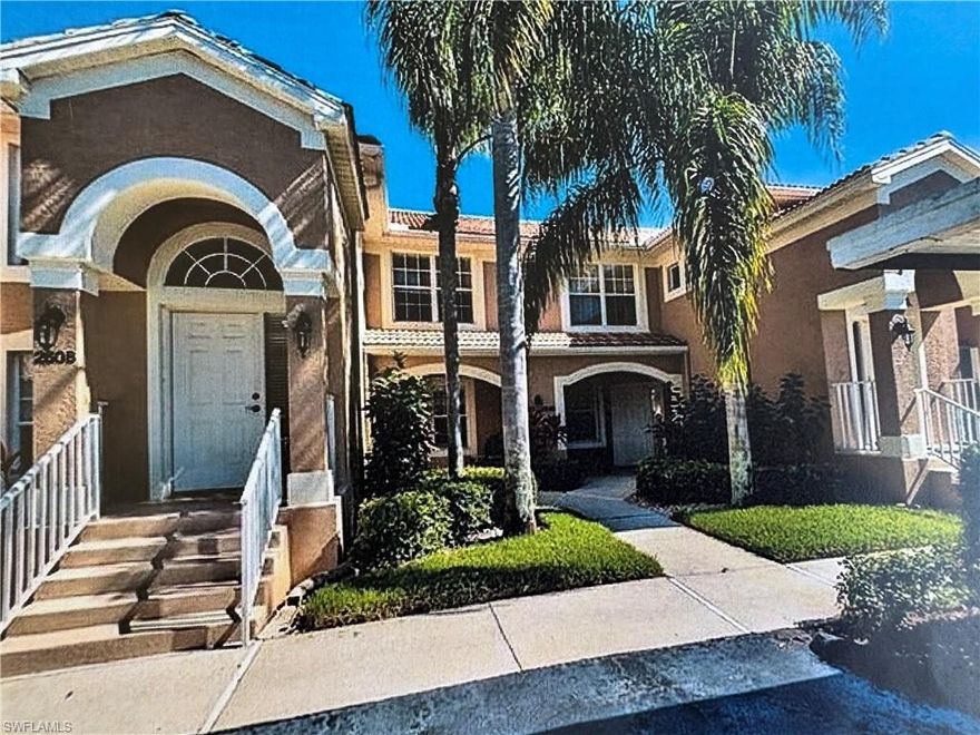 Welcome to this beautifully reimagined first-floor residence in the highly coveted community of Spring Run at The Brooks. This exceptional 2-bedroom, 2-bath condominium showcases sweeping golf course views and is offered turnkey with thoughtfully selected upgraded furnishings, making it truly move-in ready.

Designed for effortless indoor-outdoor living, the screened lanai invites you to enjoy tranquil breezes and fairway views year-round, while sliding glass doors provide flexibility for cooler winter evenings. Inside, the home has been tastefully renovated with modern finishes throughout. Both bathrooms have been updated, and the designer kitchen is a standout feature, complete with a spacious gathering island, breakfast bar, upgraded cabinetry with pull-out drawers, and refined detailing ideal for both entertaining and everyday living.

Additional improvements include a newer roof, hurricane impact windows, and a new AC motor, offering both comfort and peace of mind.

Spring Run is a private bundled golf community, and ownership includes two golf memberships with cart fees only. Residents enjoy a newly expanded and renovated clubhouse featuring fine dining, indoor and outdoor bars, a resort-style pool, lighted tennis and bocce courts, pro shop, fitness center, and library. Optional memberships are available to the private beach club, fitness and spa center, and The Rookery restaurant.

This active and financially sound community offers an impressive calendar of social events and amenities. Ideally located just 20 minutes from Southwest Florida International Airport and the Gulf beaches, and within walking or biking distance to Coconut Point Mall for premier shopping, dining, and entertainment.

Experience the lifestyle. Schedule your private showing today.