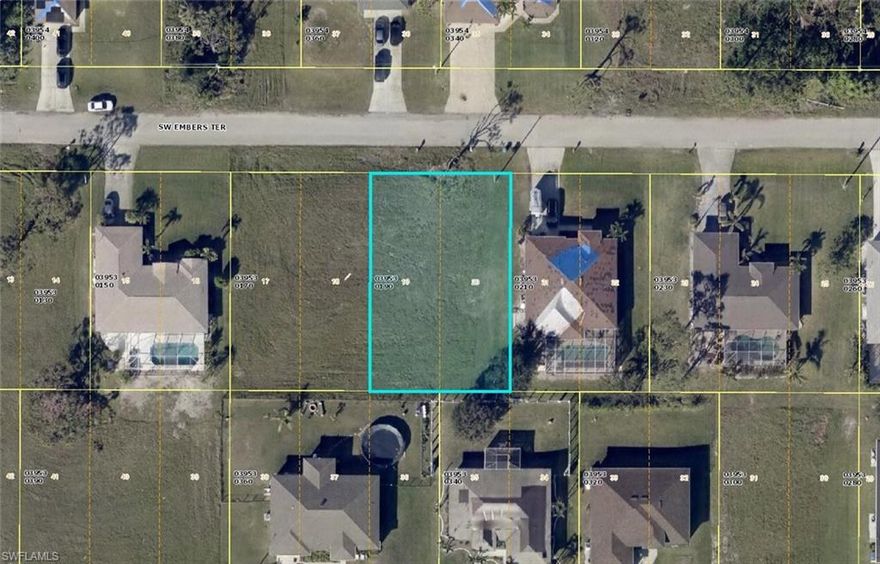 Build your dream home, vacation, or investment home on this exceptional property. Located in a rapidly growing area in SW Cape Coral, just minutes away from shopping, golf courses, boat ramp, restaurants, and schools. This lot is cleared and ready for your new construction designs.
