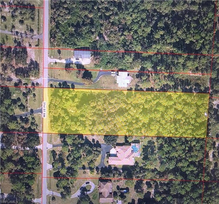 Vacant lot in Golden Gate Estates