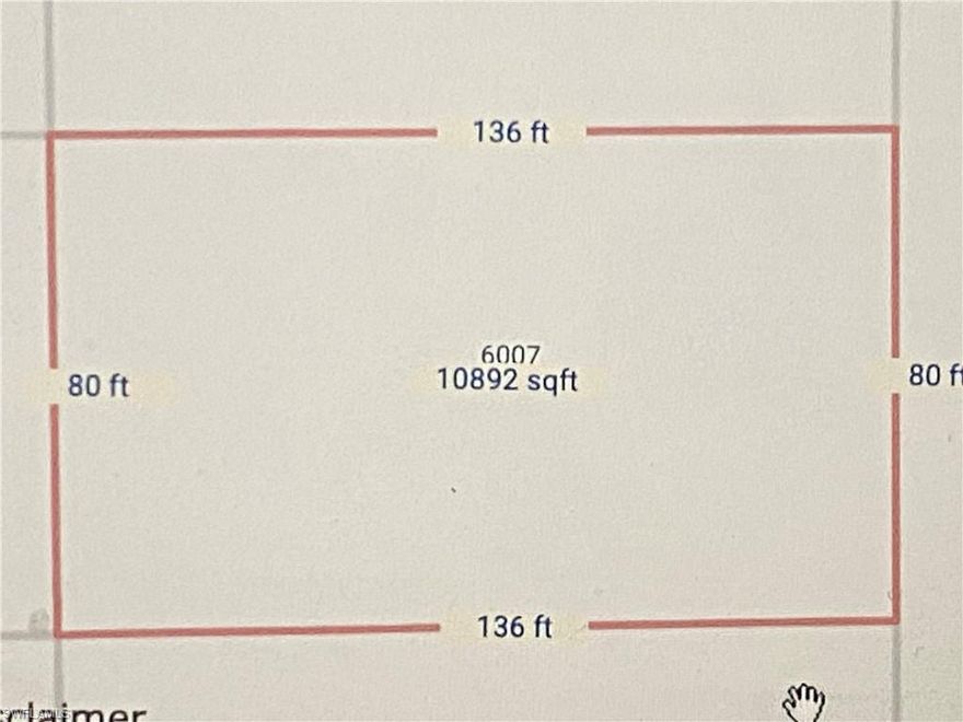 nice piece of land in Lehigh, close to all shopping centers, restaurants, school. come build your dream home