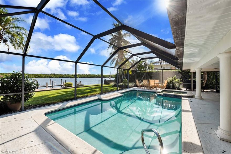 Ideally located lot with dock and lift ready for your custom home. Enjoy gorgeous sunrises with eastern exposure and wide water panoramic views. Conveniently located just a short distance from 3rd Street South and 5th Avenue South’s fine dining, world-class shopping and white sand beaches.