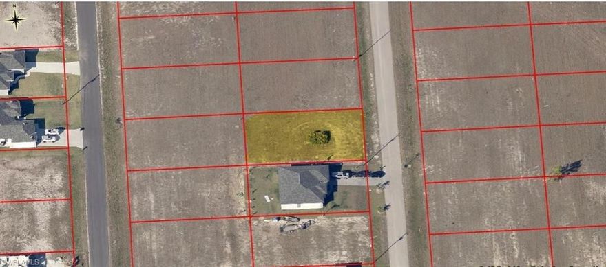 Build your dream home in this fast-growing area of Northwest Cape Coral! 

This standard-sized residential lot is located in a neighborhood that is developing with beautiful new construction homes. Enjoy the peace of a non-waterfront setting while still being just minutes from Burnt Store Road, offering easy access to shopping, dining, schools, and major routes for commuting. Whether you're an investor or a future homeowner, this is a great opportunity to secure a piece of Cape Coral's expanding real estate market. Drive by today and see the potential for yourself!