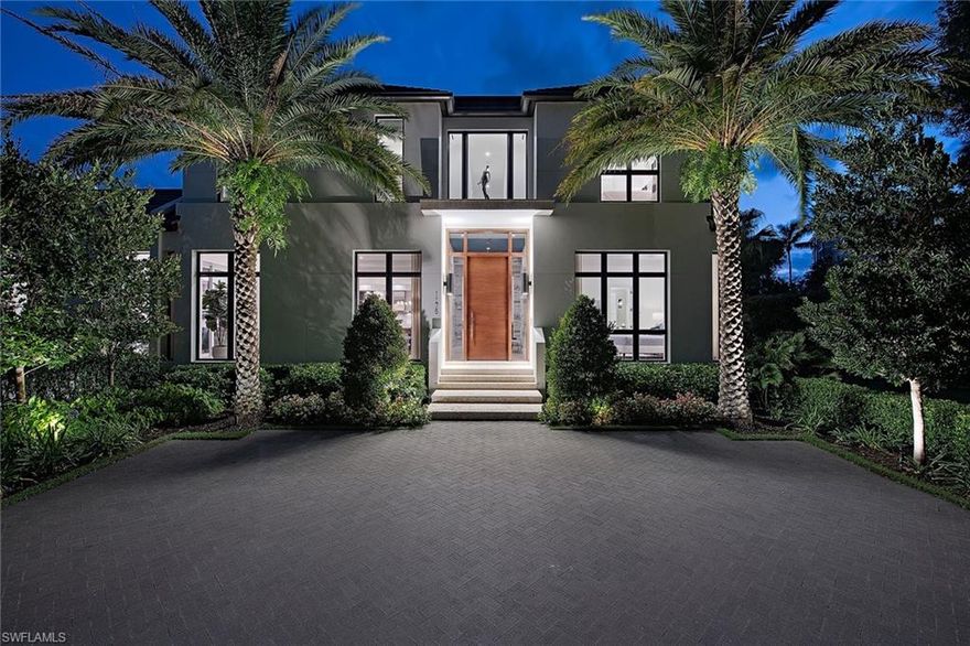 Like new, coastal contemporary home in sought-after Coquina Sands. Discover luxurious living at this one-of-a-kind residence complete with a home automation system, four-car garage, resort-style pool/spa and outdoor fireplace! Each of the bedrooms have their own en-suite bathrooms, and the master retreat features a contemporary walk-in shower with multiple shower heads, free-standing soaking tub and dual sinks. Modern design and décor can be found throughout the home, showcasing floor-to-ceiling windows, pocketing sliders, 2nd-floor wet bar and a true chef’s kitchen with top-of-the-line appliances. Entertaining is a breeze with expansive outdoor living which encompasses a full kitchen with a gas grill, bar seating, dining area, and living area with an outdoor fireplace. Residence was designed by Falconer Jones and Jeffrey Fisher Homes and built by BBA. Home is conveniently located one block to the beach, just a short distance from 3rd Street South, and minutes from 5th Avenue South’s fine dining and world-class shopping.