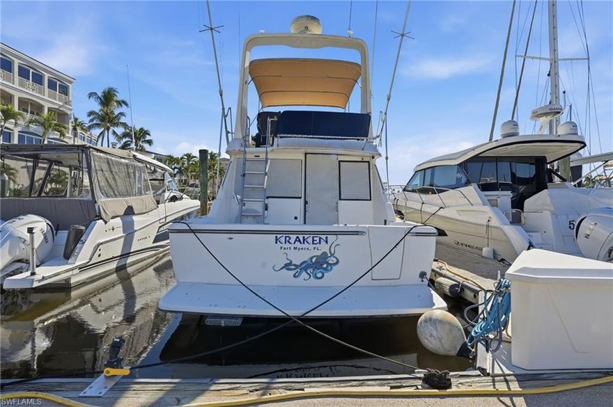 PREMIERE deeded 48' BOAT SLIP in the HIGHLY DESIRABLE GULF HARBOUR MARINA, one of Southwest Florida's premier deep-water marinas. Slip G18 offers convenient access with approximately 5 miles to the Gulf, making it ideal for frequent and spontaneous cruising, fishing and island hopping. Designed to accommodate vessels up to 51' 5" and features floating concrete docks, nearby parking, and easy access to marina amenities. Quarterly dues are $1,495, providing a low-maintenance, lock-and-leave ownership option. In addition to personal use, 48' slips at Gulf Harbour are highly sought after for leasing, offering strong investment potential due to extremely limited availability and consistent demand. Enhance ownership with access to the Gulf Harbour Yacht & Country Club, where private, discounted memberships are available. A brand-new clubhouse is currently underway, along with a new golf and wellness center and upgraded tennis facilities. Buyers may secure membership at current rates prior to clubhouse completion, adding long-term value. Enjoy waterfront dining, an active social lifestyle, and sunset views overlooking the marina and private island, all within a gated waterfront community. Whether for personal enjoyment or investment, this is a rare chance to secure a premium slip in Gulf Harbour Marina.