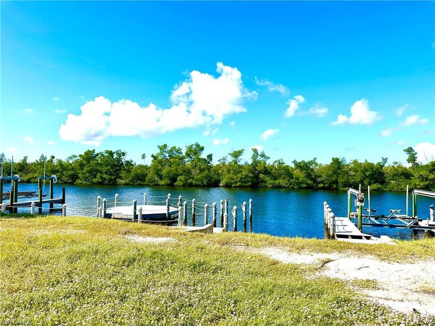 Discover this beautiful vacant land on the Spreader Waterway, featuring amazing western exposure for stunning sunsets and views over a natural mangrove preserve. The lot is fully cleared, with a concrete seawall in place and all demolition permits for the previous structure closed. Enjoy direct Gulf access in just 10 minutes to the open water.  This is a rare opportunity to create your dream home in one of the best locations in Southwest Cape Coral, surrounded by million-dollar mansions in a peaceful  neighborhood on a cul-de-sac.