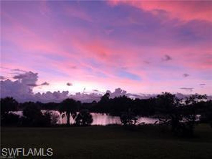 Lake Lot , Built you're Dream Home with sunsets on youre Lanai.