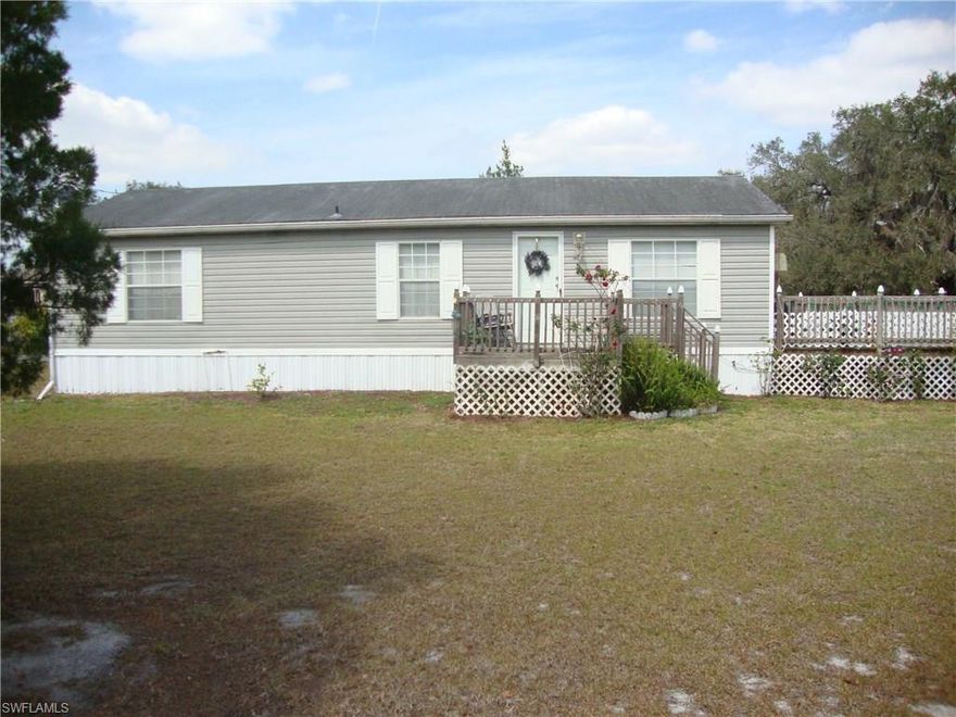 Small is Big! This immaculate two bedroom, 2 bath home is packed with big features.... like a bright and open large living and dining room with sliders that open up to a wonderful large deck, perfect for relaxing and entertaining. The master suite is sweet indeed, offering a large walk-in closet, dual sinks and a wonderful soaking tub meant for relaxing. This corner lot is completed with a cement drive and a storage shed large enough to equip your golf cart and fishing equipment. Located just minutes away from the Ortona Locks and public boat ramp and picnic area. This home is in excellent condition, like new and is a wonderful winter time or year round home!