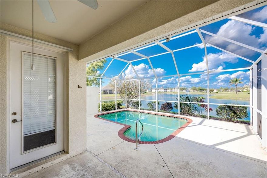 MOTIVATED SELLER!!! Prime Location!!! Welcome to Province Park  one of the most desired communities in Fort Myers.  Home needs some TLC...This wonderful Mediterranean style villa attached   features nearly 1,355 Sq. Ft of living space, 3 Bedroom, 2 Full  Bathrooms, and 2 car garage, AC is only 2 years old, as well as the water heater. Open floor plan, vaulted ceilings, a spacious Eat in Kitchen, stainless steel appliances, excellent natural light. Spacious Master Bedroom with tray ceilings. Master Bath has dual sinks, large walk-in-shower and  walk-in closet. Tile throughout in all  living areas, hardwood floors in bedrooms. Step out through the sliders from the great room to the  Breath-taking canal view from your private pool. Community features Olympic size swimming pool, pickle-ball, tennis courts, and private golf cart access to Eastwood Public Golf Course. GOLFING without the high HOA fees! Clubhouse is active with water aerobics and weekend events for snowbirds only minutes to RSW Airport, Jet Blue Park, 6-Mile Cypress Slough, I-75, shopping & more. Minutes to the white sandy beaches of Fort Myers, Sanibel and Captiva, etc.