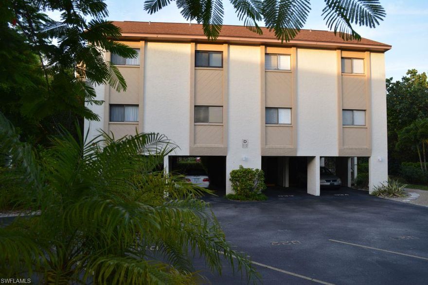 If you have ever dreamed of living on Sanibel Island, this charming 1 bedroom/1 bath corner unit condominium with 16-foot vaulted ceiling exudes an aura of style and comfort. The open front porch overlooks tropical landscaping and offers privacy. Onsite amenities include a swimming pool; two tennis courts; direct gulf access canal and dock space is available for rent; easy access on and off the island; covered underground parking; BBQ grills and picnic area; canoe and kayak storage; and laundry facilities. The development has deeded beach access on East Gulf Drive. Words can't describe it; experience this very special place!!!