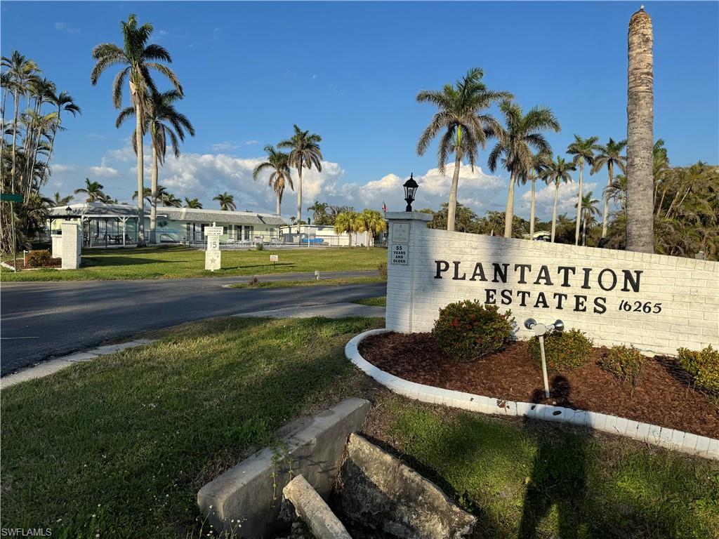 PLANTATION ESTATES MOBILE HOME - Land