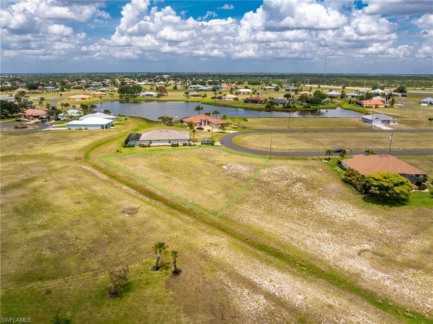 Don’t miss this fantastic opportunity to own two side-by-side parcels sold together, with the desired west/southwest rear exposure, in an X-500 flood zone, a combined .47 acres in the desirable, deed-restricted community of Burnt Store Lakes. This rare opportunity boasts impressive dimensions, including a deep 125-foot lot, 103 feet of frontage, and an expansive 221-foot rear border, providing the space and flexibility to design your ideal Florida retreat. An expansive community greenbelt behind the property adds valuable privacy and enhances the sense of openness, giving you a unique separation from neighboring homes. Located at the end of a quiet cul-de-sac, this setting offers peace, low traffic, and a true neighborhood feel. With public utilities already in place and the advantage of being in an X-flood zone, this property provides both convenience and cost-effective building potential. Burnt Store Lakes is one of Punta Gorda’s premier residential communities, known for its beautiful natural surroundings and friendly atmosphere. Residents enjoy scenic freshwater lakes throughout the community—perfect for kayaking, canoeing, and wildlife watching, walking and biking opportunities along peaceful streets, a large community park with pavilions, picnic areas, and a kayak/canoe launch directly into Charlotte Harbor. Adjacent to Burnt Store Marina, offering world-class boating, 27-hole golf, waterfront dining, and a variety of social activities just minutes away. Easy access to Punta Gorda, Cape Coral, and Fort Myers, along with shopping, restaurants, parks, medical facilities, and the Punta Gorda or Southwest Florida Regional Airports. Whether you envision building a spacious custom home, creating a multi-parcel estate, or securing a valuable land investment, this unique .47 acre offering provides unmatched space, location, and lifestyle. Experience the tranquility, natural beauty, and exceptional convenience of living in Burnt Store Lakes—where your Florida dream begins.