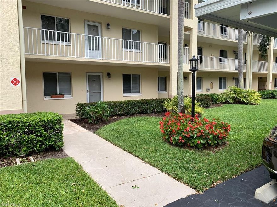 Step into this turnkey condo in Naples and start enjoying the Southwest Florida lifestyle immediately. This 2 bedroom 2 bathroom condo is located in Royal Wood Golf and Country Club, which is the best bundled golf value in Naples. Royal Wood has an immaculately maintained 18-hole golf course that will challenge golfers at all levels. Royal Wood recently completed a 6 million dollar renovation of it general amenities which included a brand new clubhouse, restaurant/bar, fitness center, and pro shop. The condo includes a fully-stocked kitchen with brand new stainless steel appliances, a combination of tile floors in the main living area. and new Coretec floors in the master and guest bedrooms. A new AC unit was installed in 2020. Located just a few short miles from dining, shopping and beaches in historic downtown Naples. Enjoy this condo as your winter getaway, a full time home, or an investment for the future.