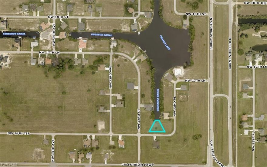 Put in your offer now for your own piece of Florida paradise.  Beautiful gulf access lot at the end of the canal.  Fourteen miles from I75, and 30 miles from RSW airport.  Come see why Cape Coral was ranked first in Florida in the “Happiest Cities in America” in 2019, according to WalletHub, and Lee County was second in the nation on the U.S. News & World Report’s “Best 25 Places People Are Moving to in 2018."