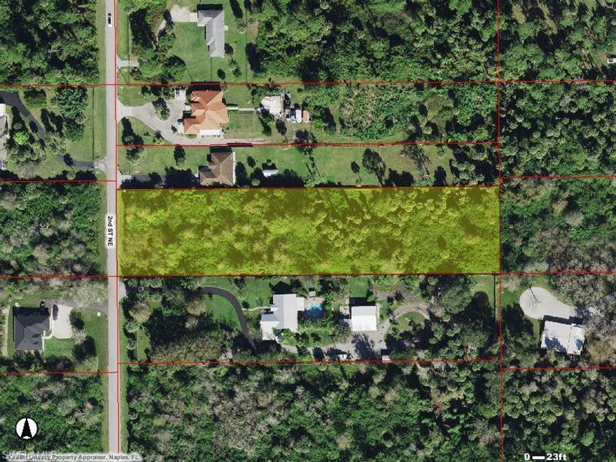 Discover the perfect canvas for your dream home on this remarkable 2.27-acre lot nestled within the serene confines of Golden Gate Estates. Positioned just off Golden Gate Boulevard, merely two streets east of Wilson Boulevard, this prime piece of real estate boasts an enviable location between two stunning residences.

Seize the opportunity to craft your ideal living space amidst the tranquility of this picturesque neighborhood. Before embarking on your architectural journey, it's advisable to conduct thorough environmental inspections to ensure your vision aligns seamlessly with the natural surroundings.

Unlock the potential of this exceptional property and embark on a journey to manifest your vision of the perfect home in the idyllic setting of Golden Gate Estates.