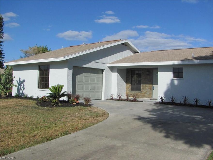 This home is situated on a large corner lot and has been beautifully updated.  Fabulous plank tile flooring throughout make this home stand out from the minute you enter and the soft, cool colors will make you never want to leave. The kitchen has all new high-end stainless appliances, soft-close cabinetry and gorgeous granite counter tops. Both baths have been meticulously updated, too, with new vanities, tile, fixtures, etc... A new AC system including new duct work, a new water heater, fresh paint and so much more are just a few of the additional features. This home is truly move in ready.